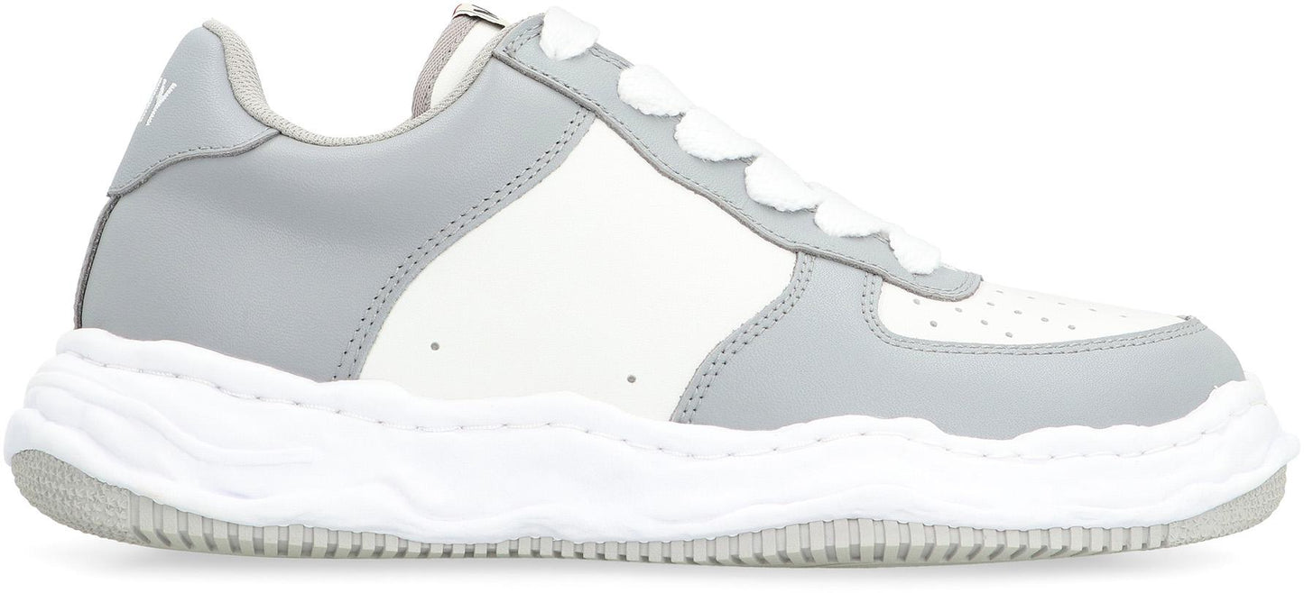 Maison Mihara Yasuhiro Wayne Leather Low-Top Sneakers