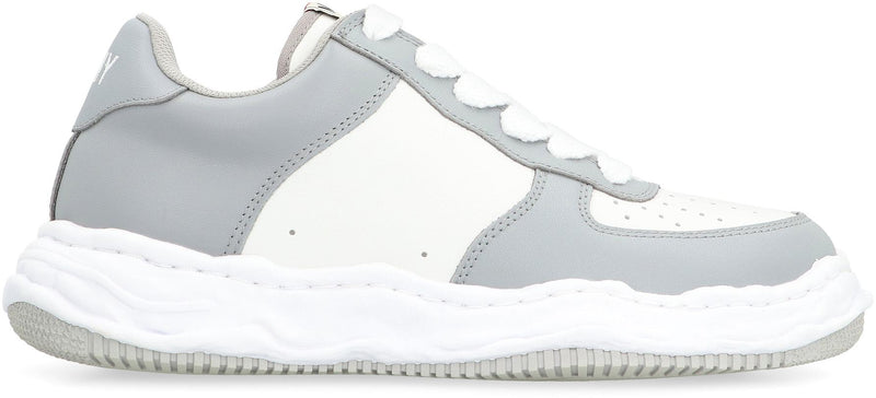 Maison Mihara Yasuhiro Wayne Leather Low-Top Sneakers