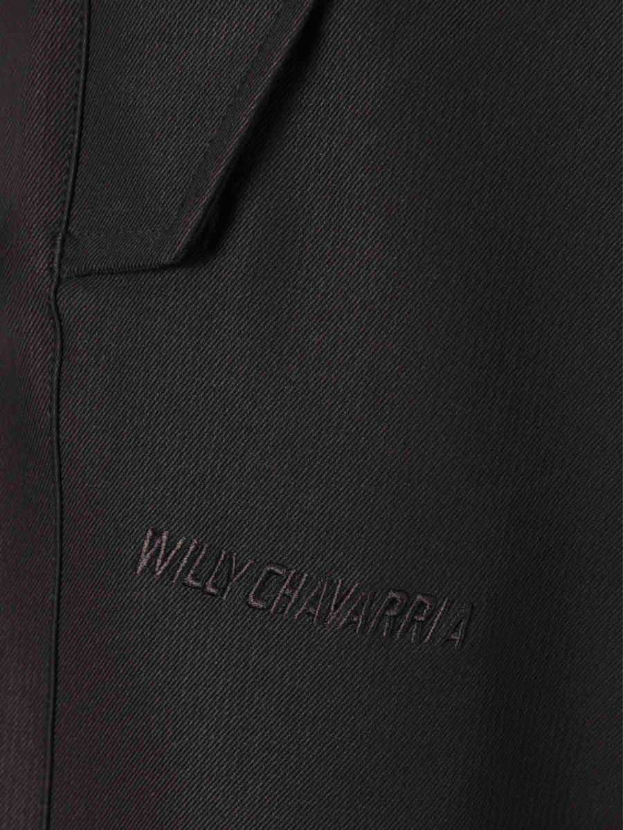 Adidas Willy Chavarria Wide Leg Twill Trousers