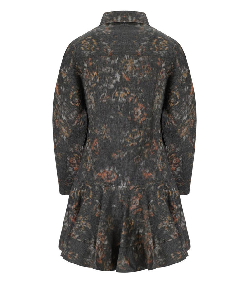 Ganni Phantom Floral Dress