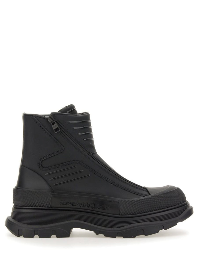 Alexander McQueen Tread Slick Motorcycle Boot