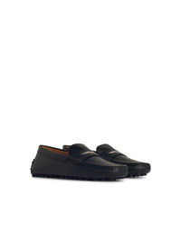 Tod'S Black Leather Loafers