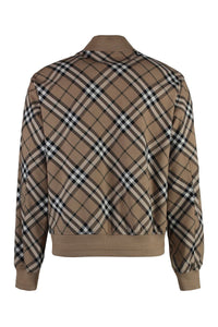 Burberry Wool Bomber-Style Jacket