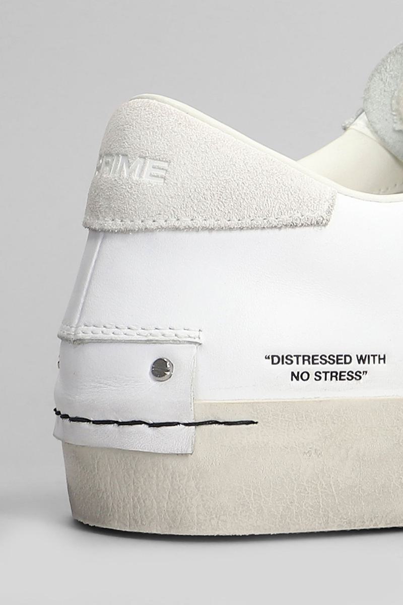Crime London Distressed Sneakers