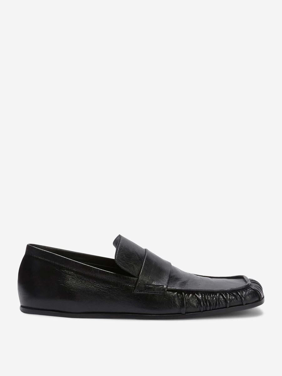 Jil Sander Leather Moccasins