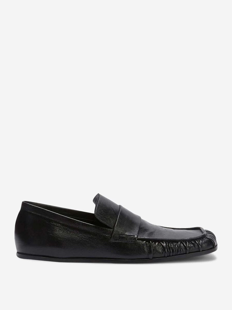 Jil Sander Leather Moccasins