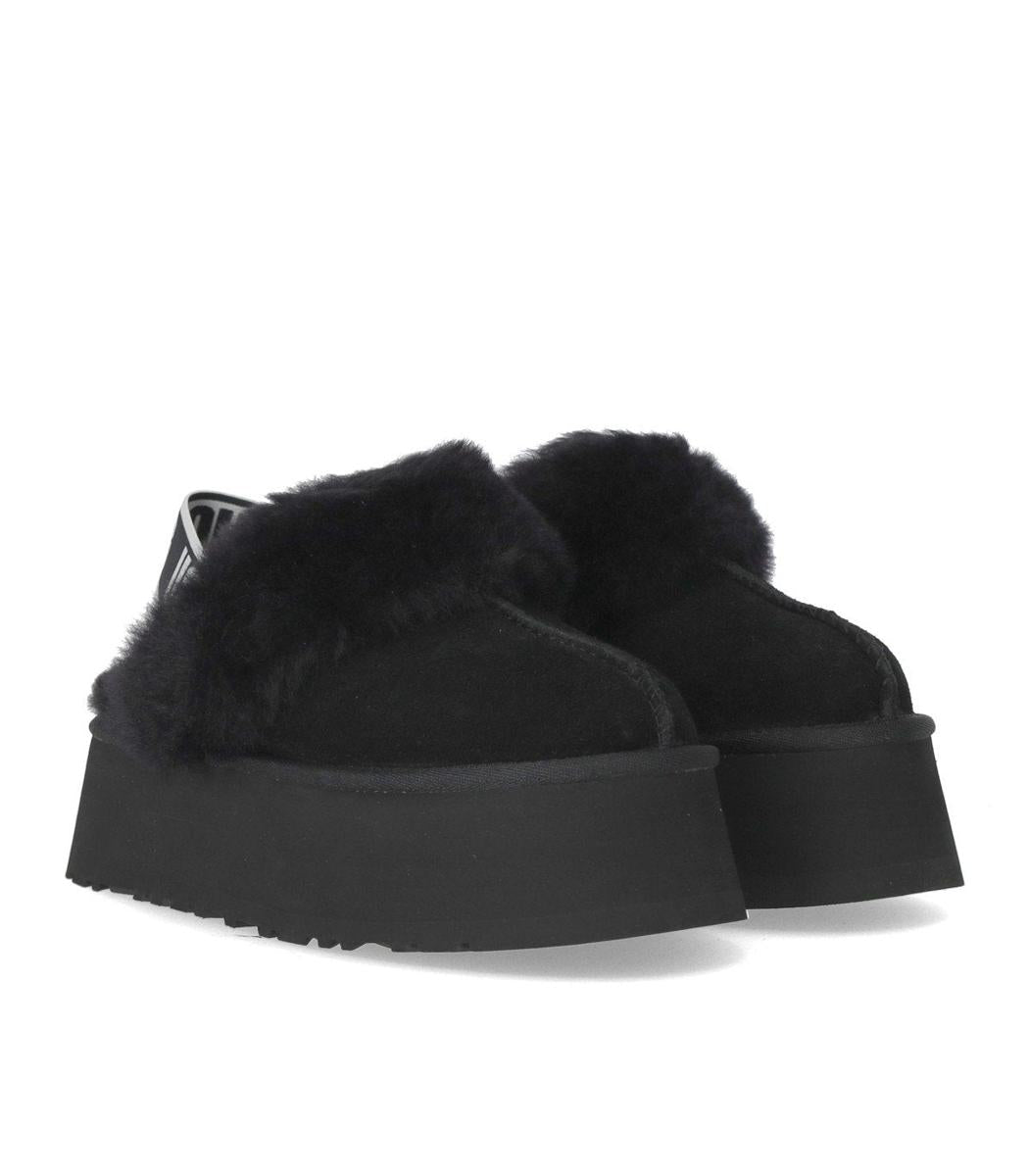 UGG Funkette Black Slipper