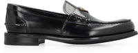 Prada Brushed Leather Loafers