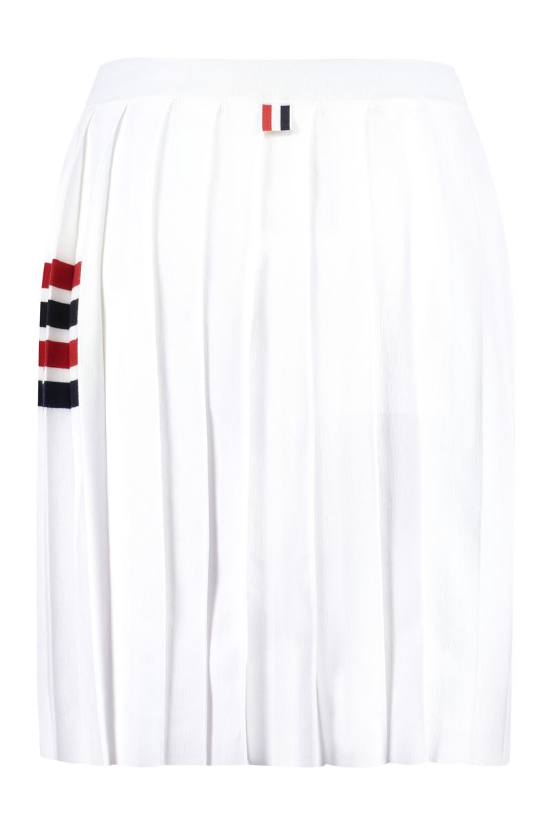 Thom Browne Pleated Knitted Skirt