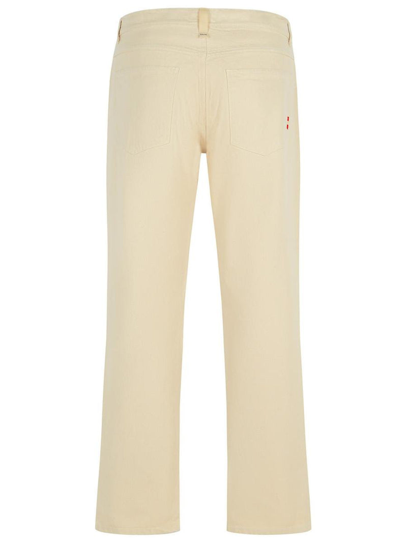 Amish 'James' Light Beige Cotton Jeans