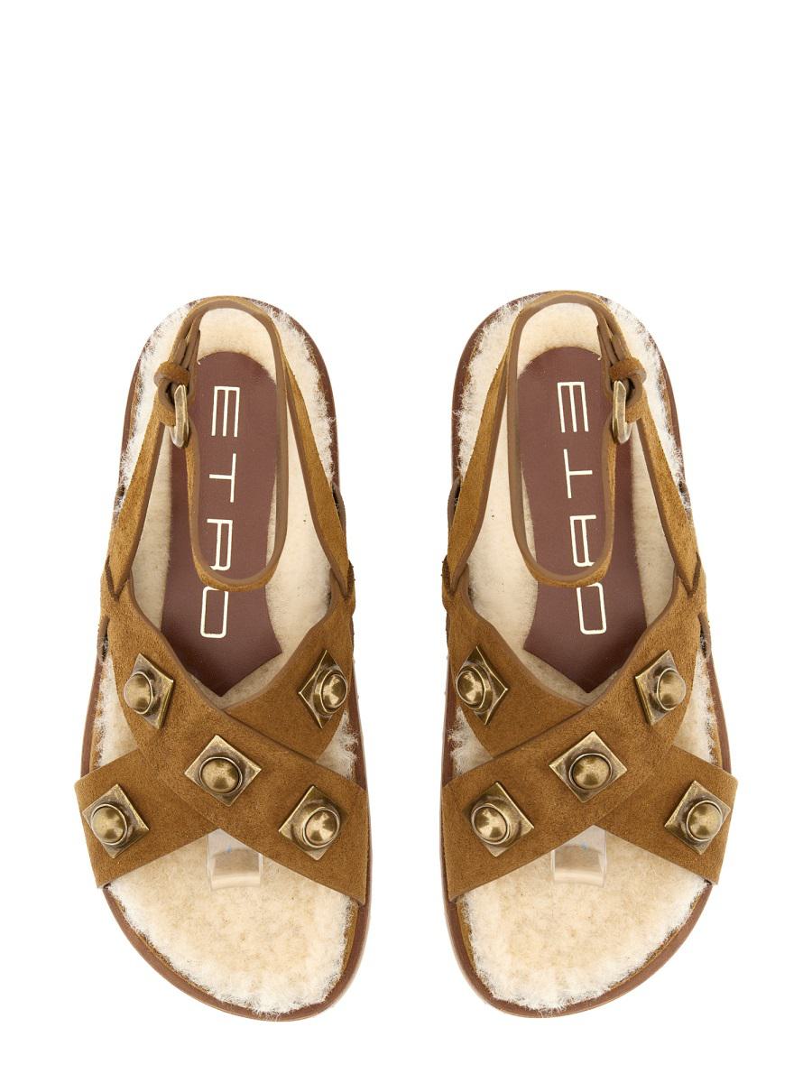 Etro "Crown Me" Sandal