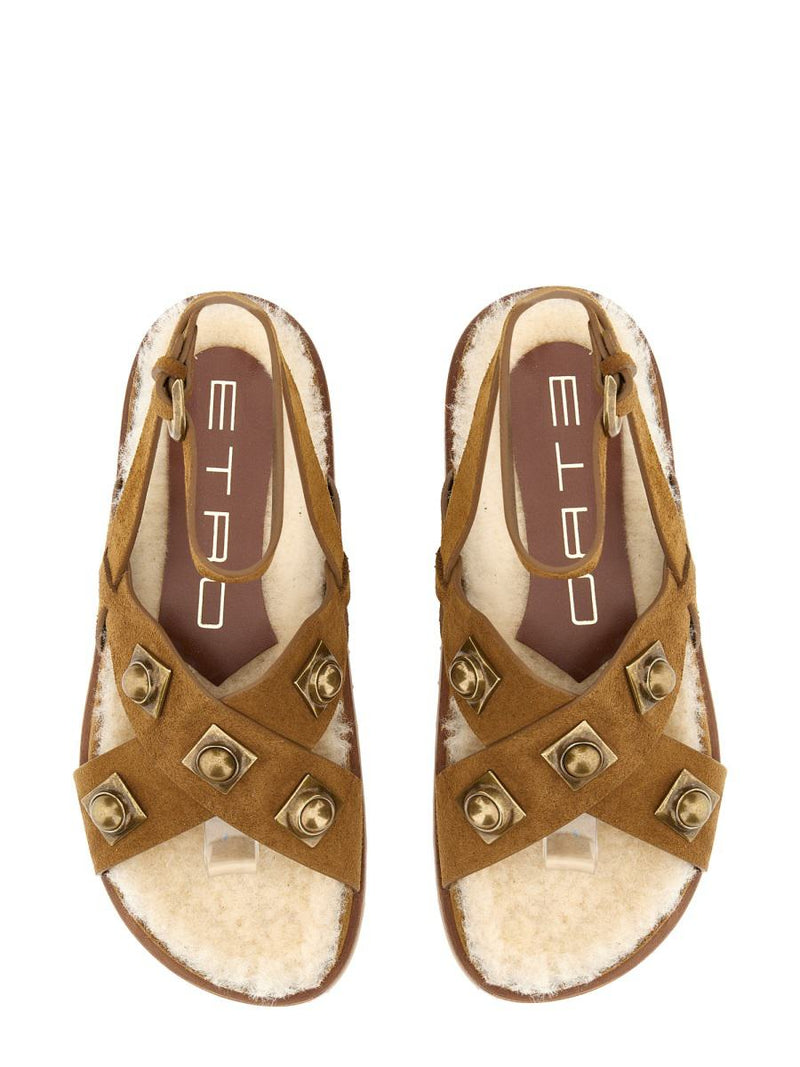 Etro "Crown Me" Sandal