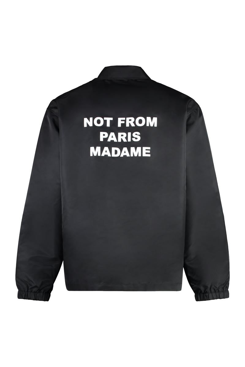 Drôle De Monsieur Slogan Nylon Jacket