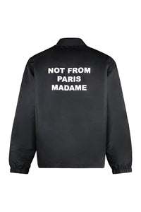 Drôle De Monsieur Slogan Nylon Jacket