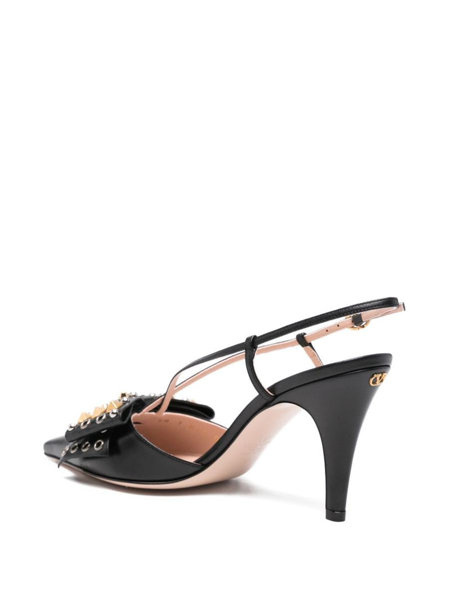 Valentino Garavani Bowow Leather Pumps