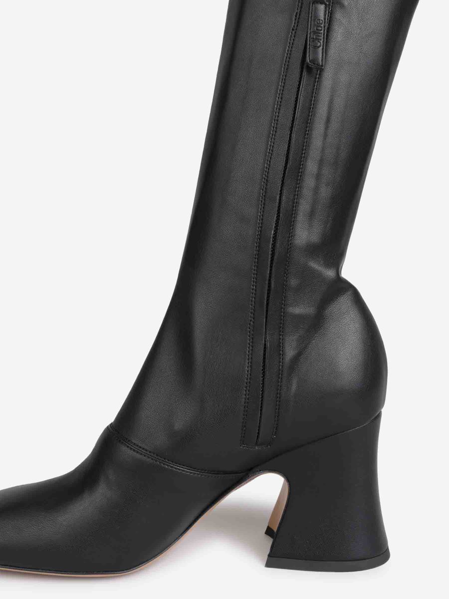 Chloé High Leather Boots
