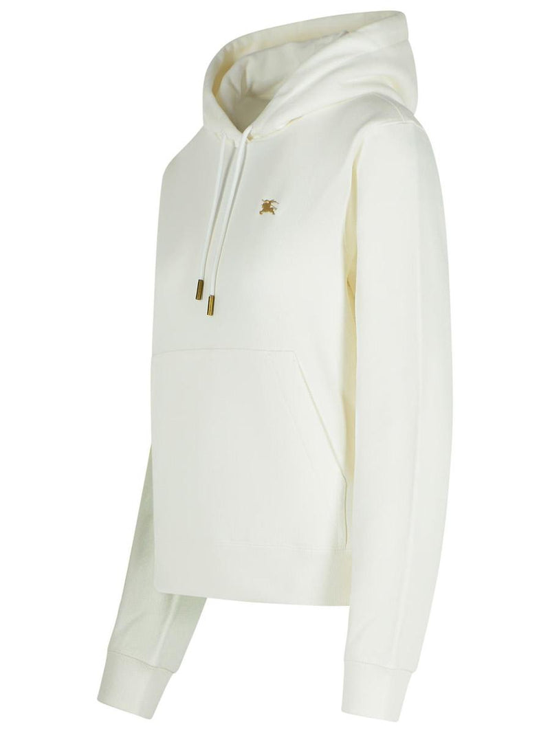 Burberry 'Harriet' Ivory Cotton Sweatshirt