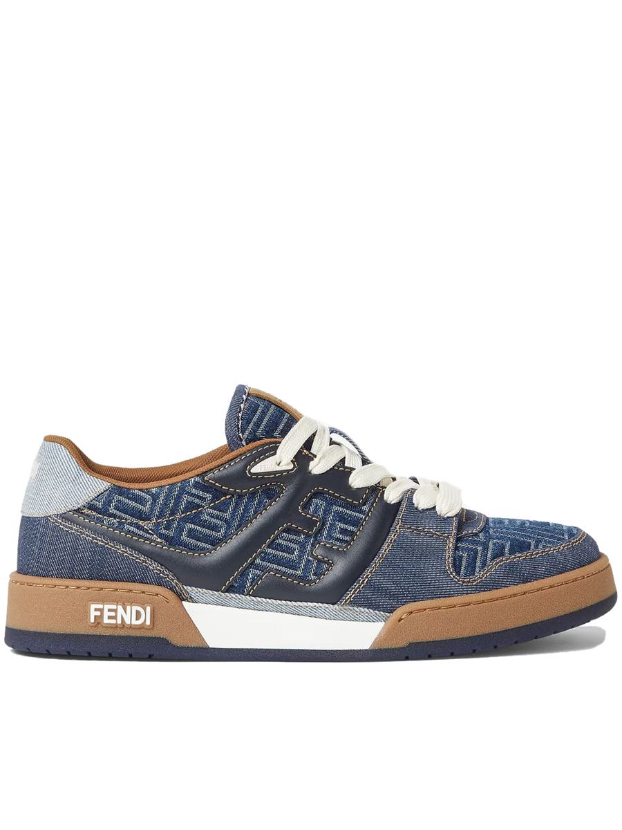 Fendi Match Denim F Shoes