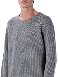 Corridor Wool And Cashmere Blend Ribbed Crewneck Sweater