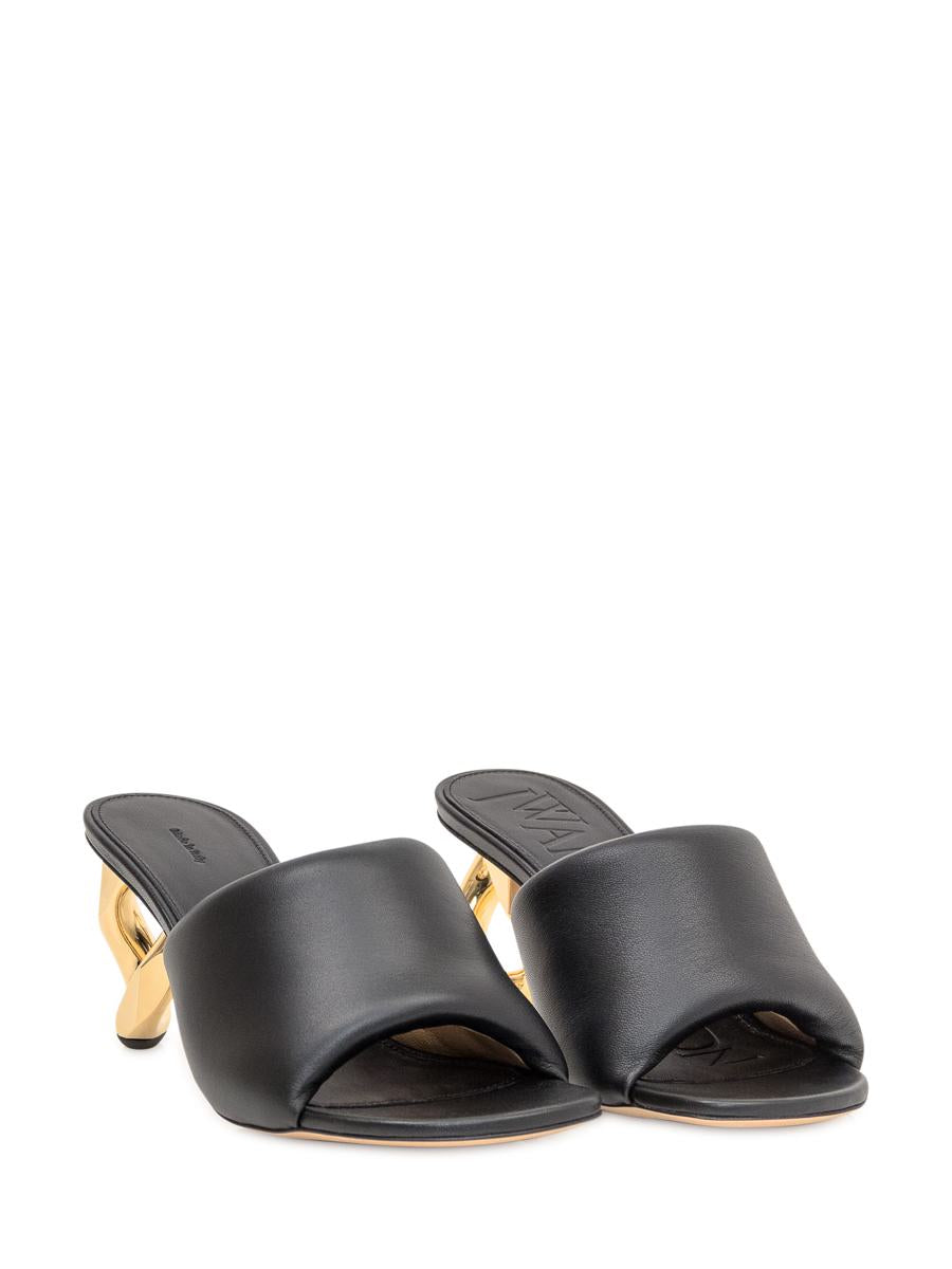 JW Anderson Mules With Chain Heel
