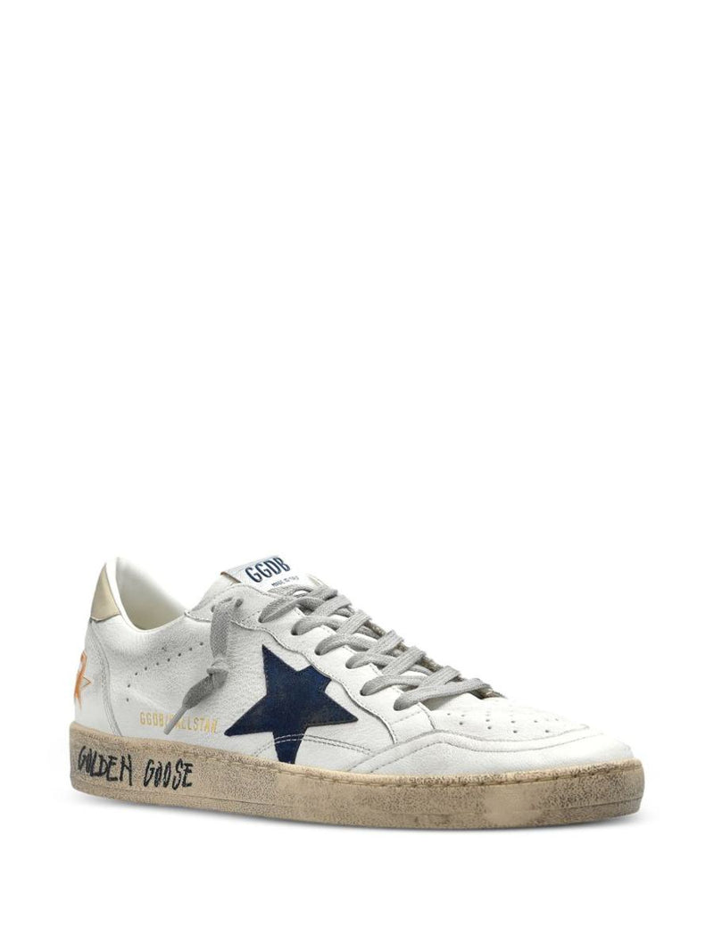 Golden Goose Ball Star Leather Sneakers