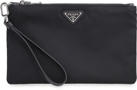 Prada Re-Nylon Pouch-Bag With Logo