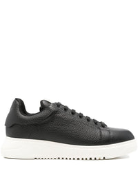 Emporio Armani Leather Sneakers