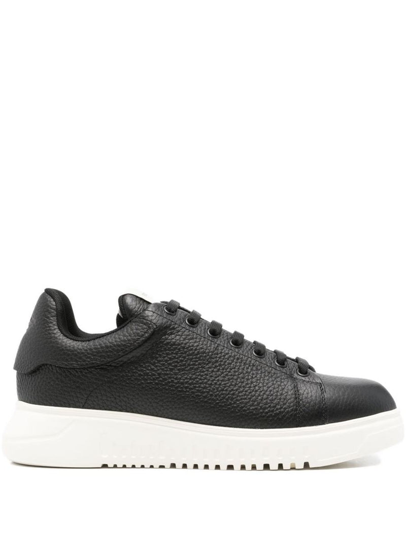 Emporio Armani Leather Sneakers