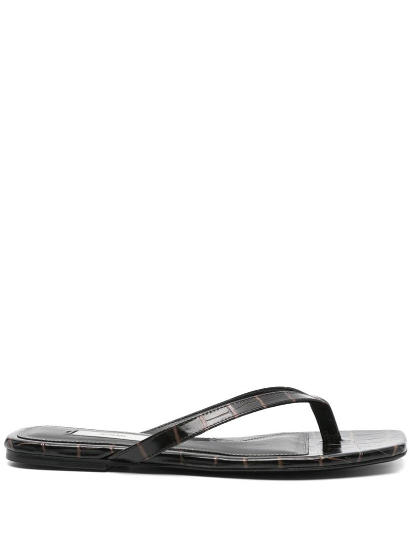 TOTEME Leather Thong Sandals