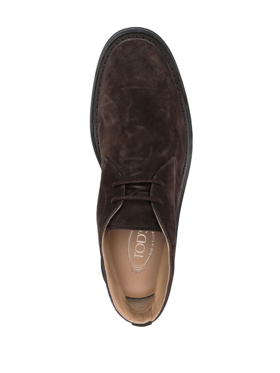 Tod'S Suede Lace-Up Shoes