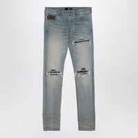 Amiri Leopard Jeans Mx1 Antique Indigo