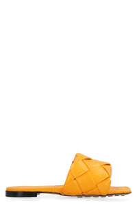 Bottega Veneta Lido Leather Flat Sandals