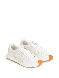 Dolce & Gabbana White Leather Sneakers