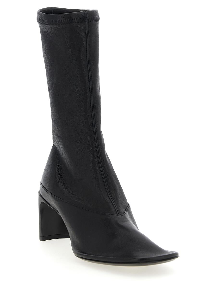 Jil Sander Nappa Ankle Boots