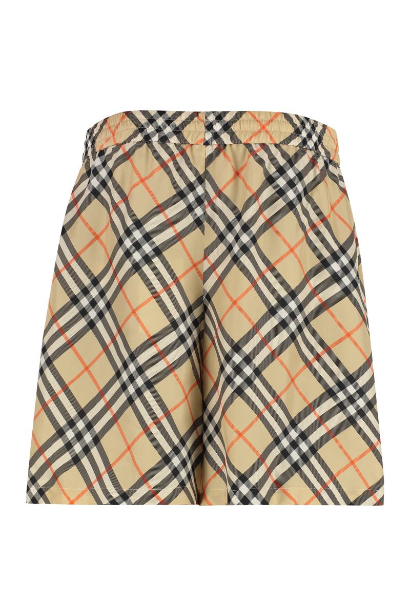 Burberry Check Motif Bermuda Shorts