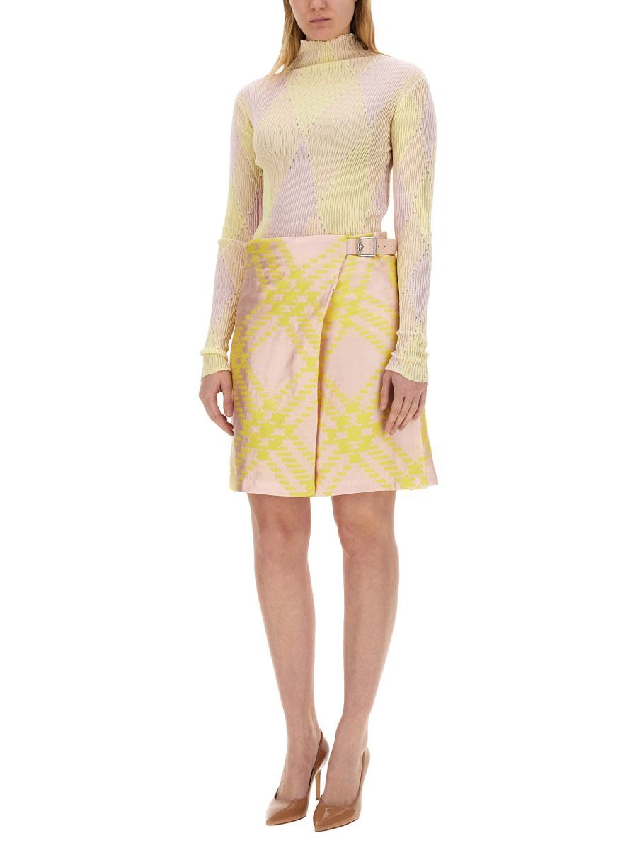 Burberry Shirt With Check Pattern