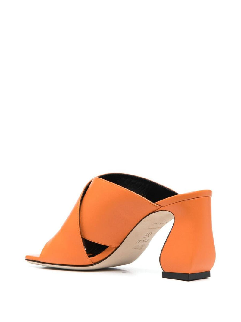 Si Rossi Leather Mules