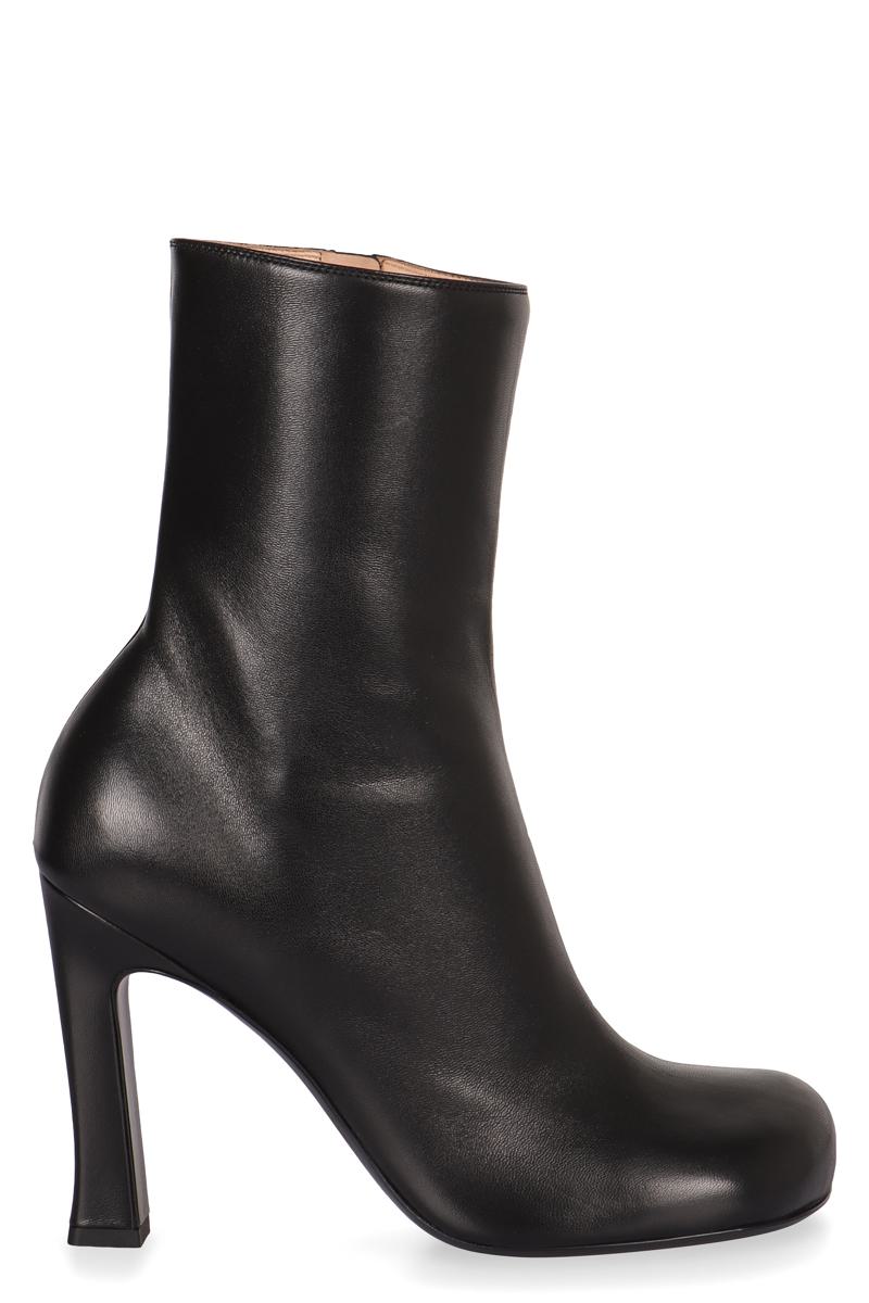 Bottega Veneta Nico Leather Ankle Boots