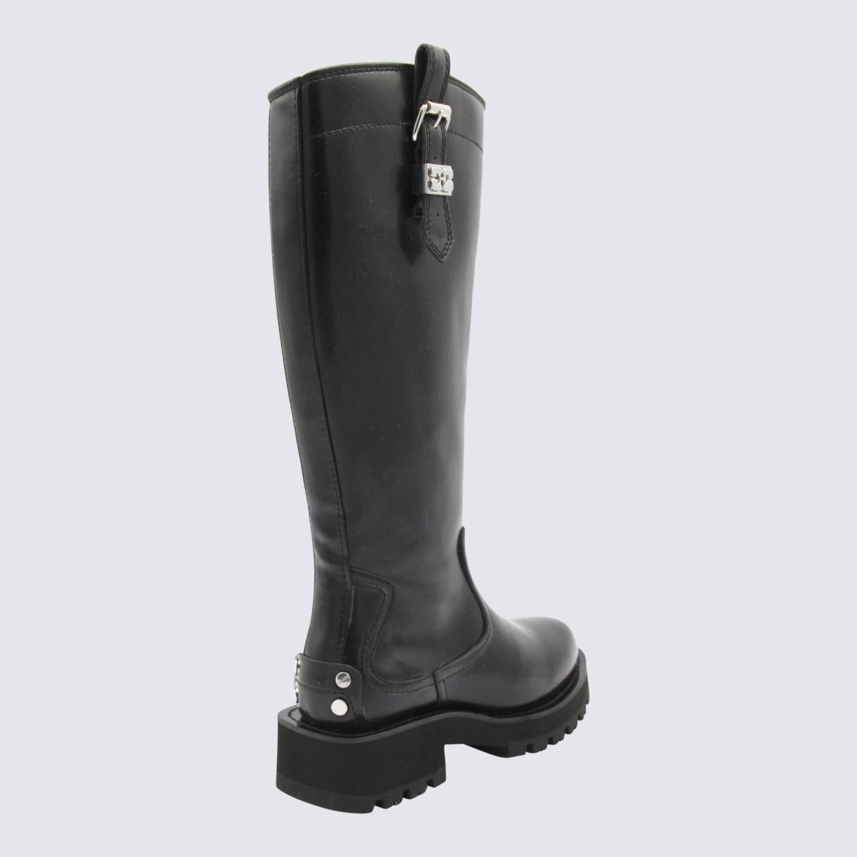 Ganni Black Boots