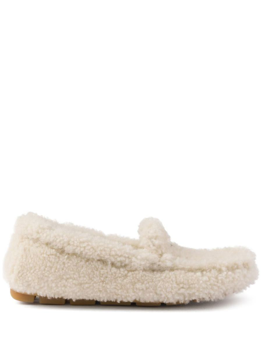 Prada Shearling Driving Shoes