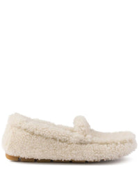 Prada Shearling Driving Shoes