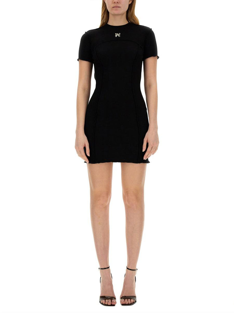 Palm Angels Dress With Logo