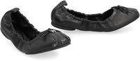 Hogan Hogan H684 Leather Ballet Flats
