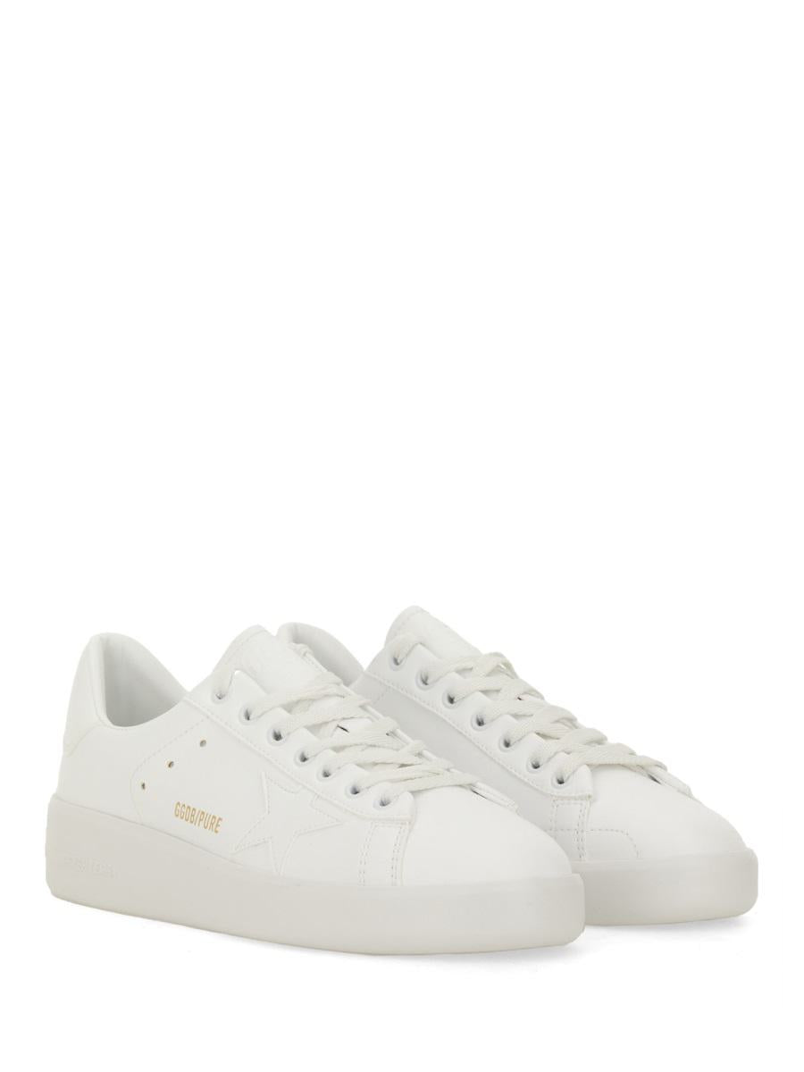 Golden Goose Purestar Sneaker With Logo