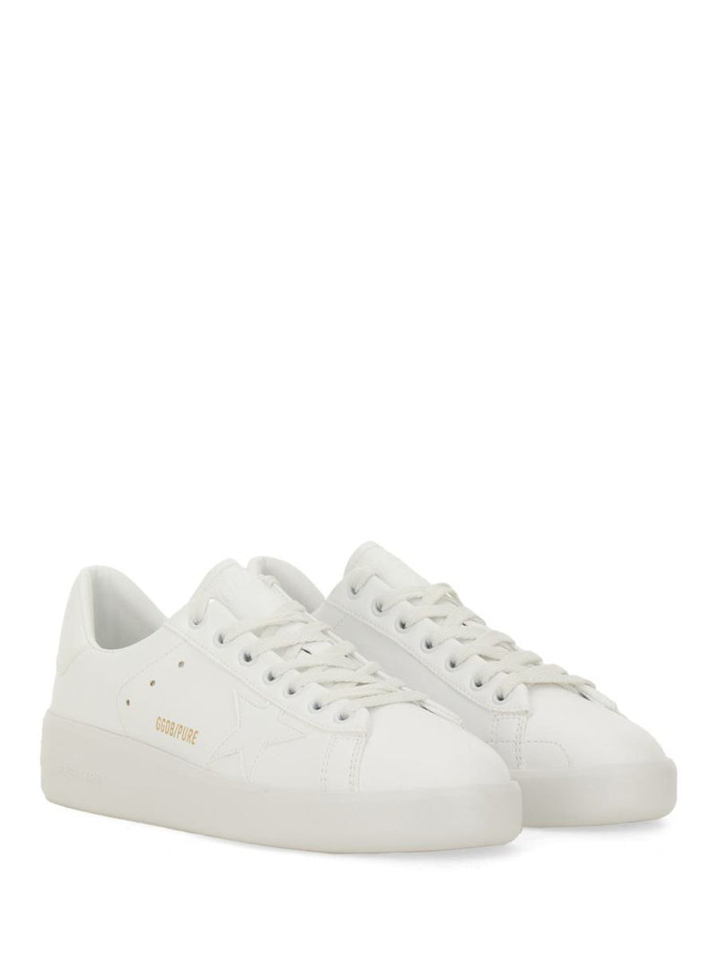 Golden Goose Purestar Sneaker With Logo