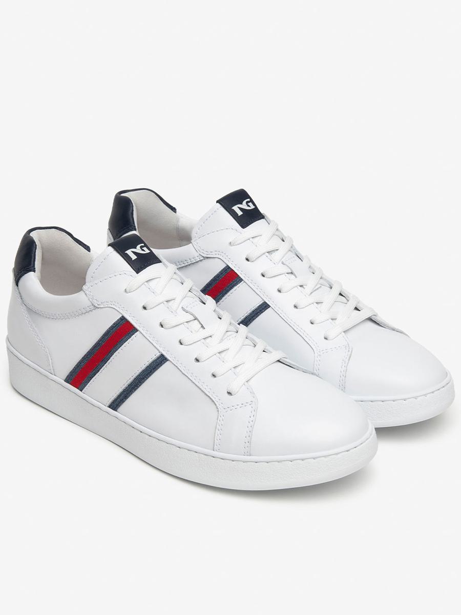 Nero Giardini Leather Sneakers Shoes