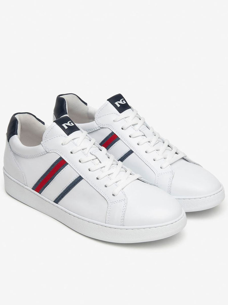 Nero Giardini Leather Sneakers Shoes