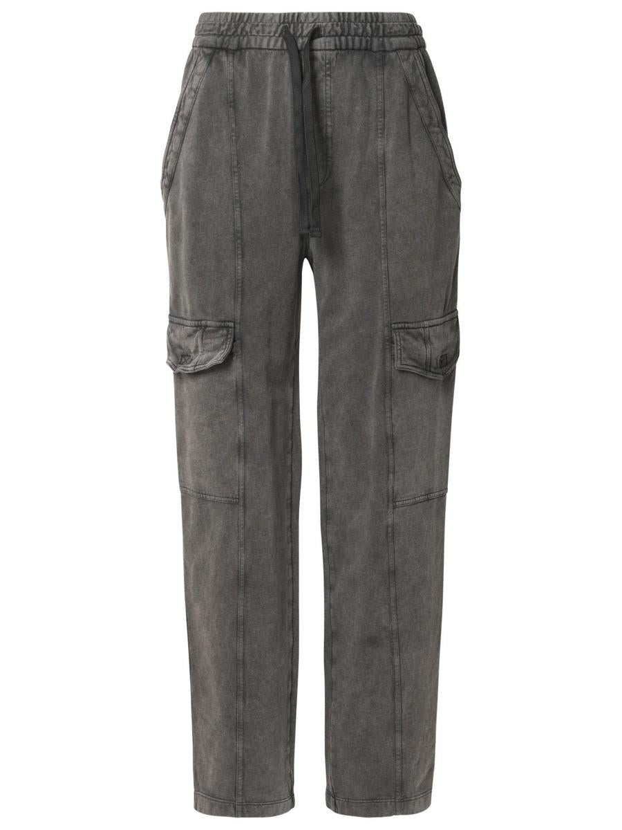 Isabel Marant Étoile 'Peorana' Grey Cotton Pants