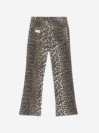 Ganni Printed Cropped Jeans