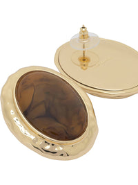 Self-Portrait "Hammered" Earrings